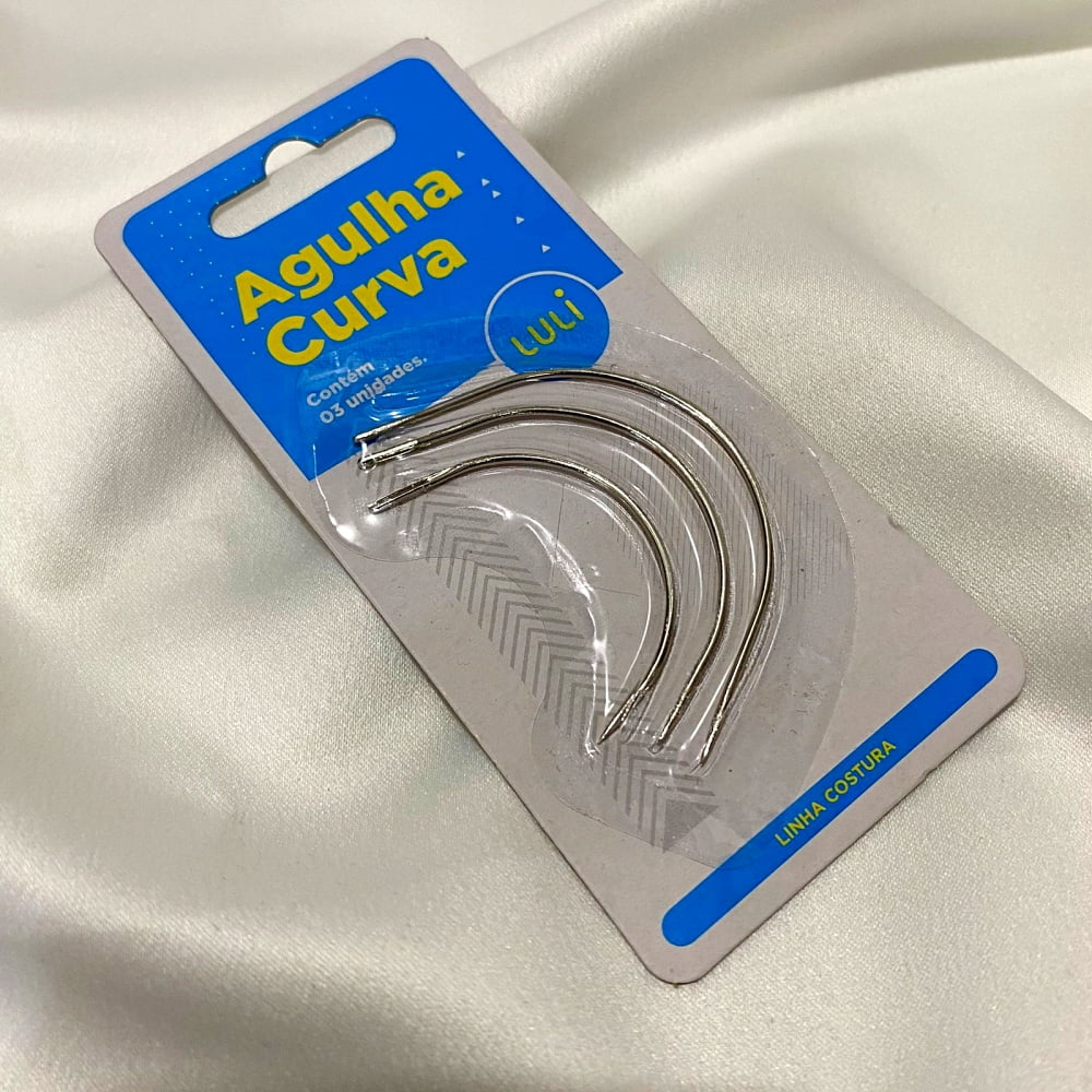 Kit 3 Agulhas Curva Luli