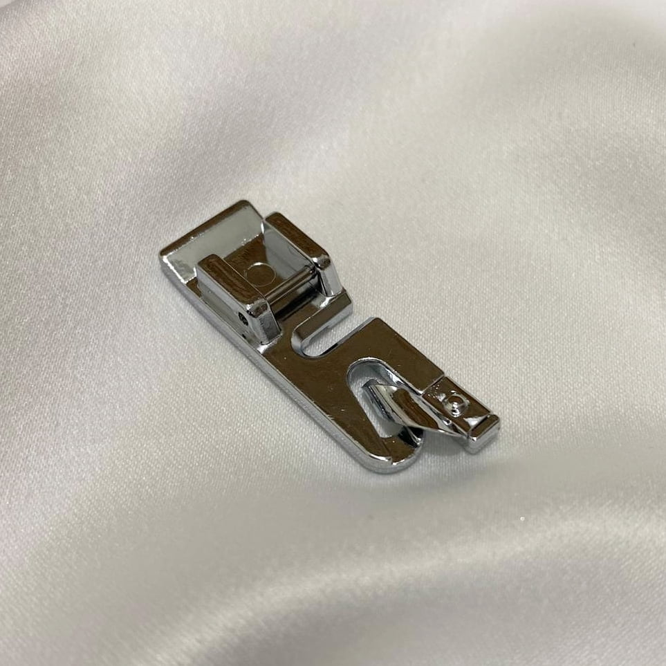 Pé Calcador Para Bainha de Lenço Enrolada 2mm - Maquina Domestica