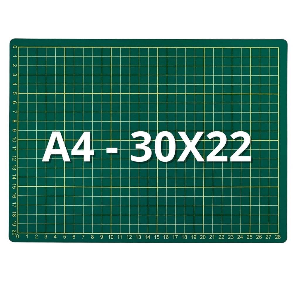 Base de Corte Dupla Face Verde Newz A4 30x22