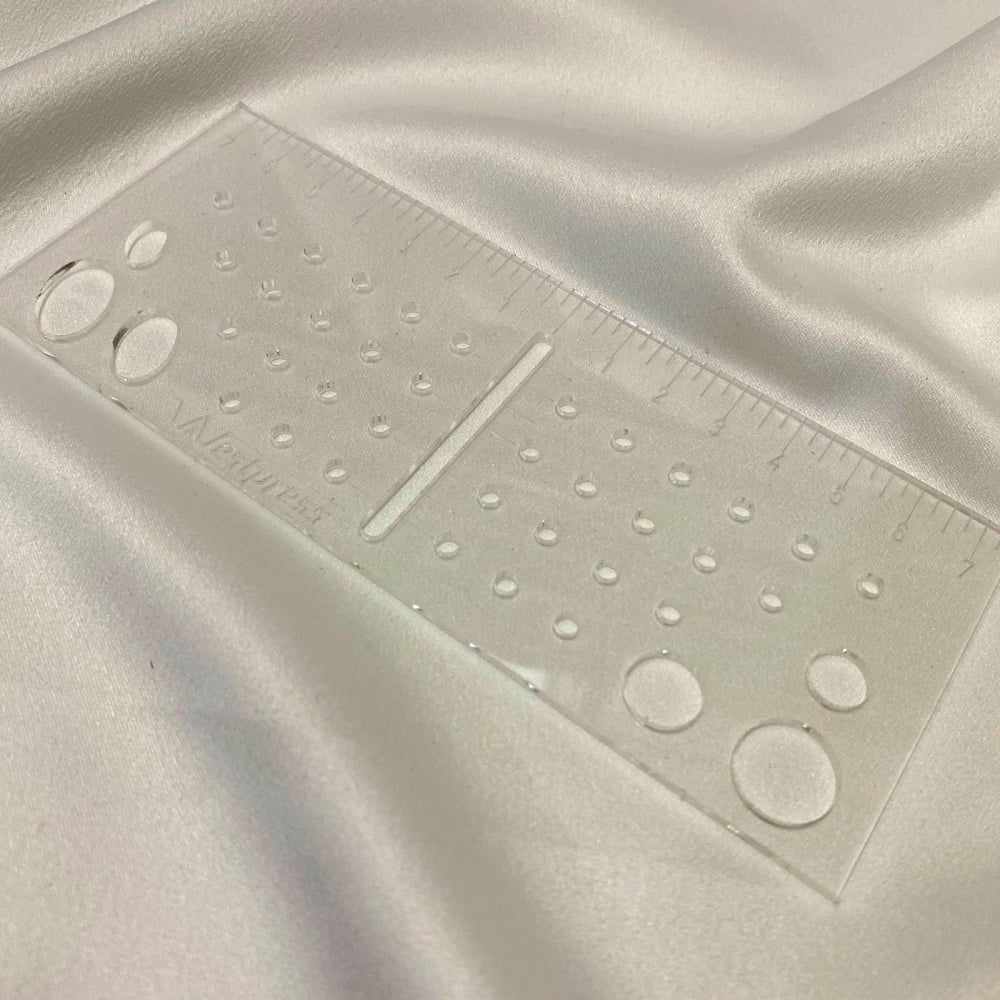 Regua Gabarito de Olhos para Boneca