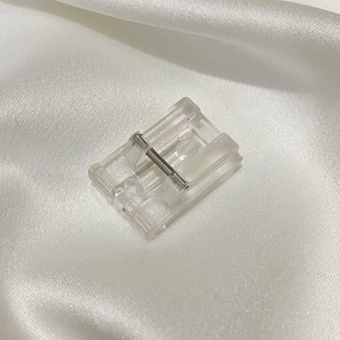 Pé Calcador Para Pregar Zíper Invisível Transparente - Maquina Domestica