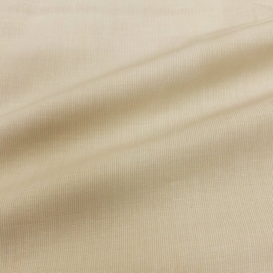 Tecido Tricoline Fio Tinto Nano Xadrez Cru Marfim