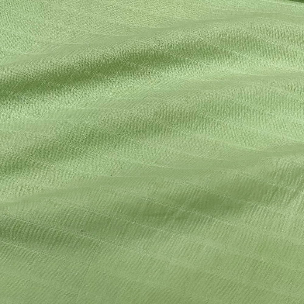 Tecido Fralda Quadriculada Lisa Verde 18mm / 134m2 