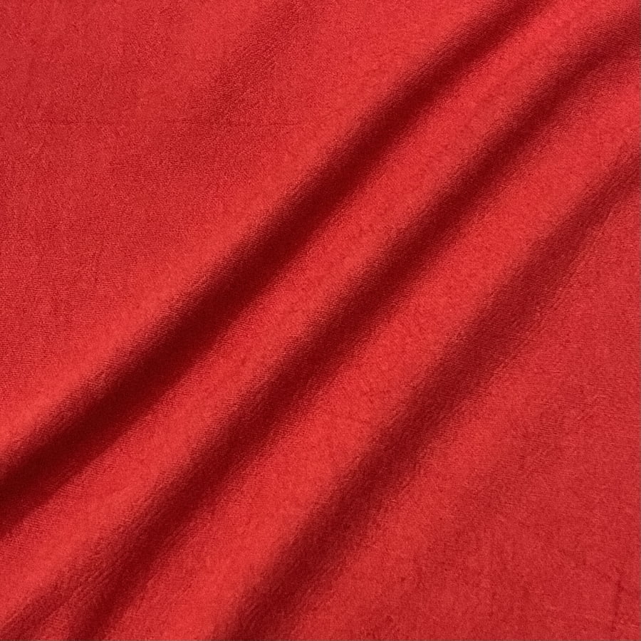 Tecido Sacaria Pano de Prato Por Metro Vermelho Pé de Galinha 