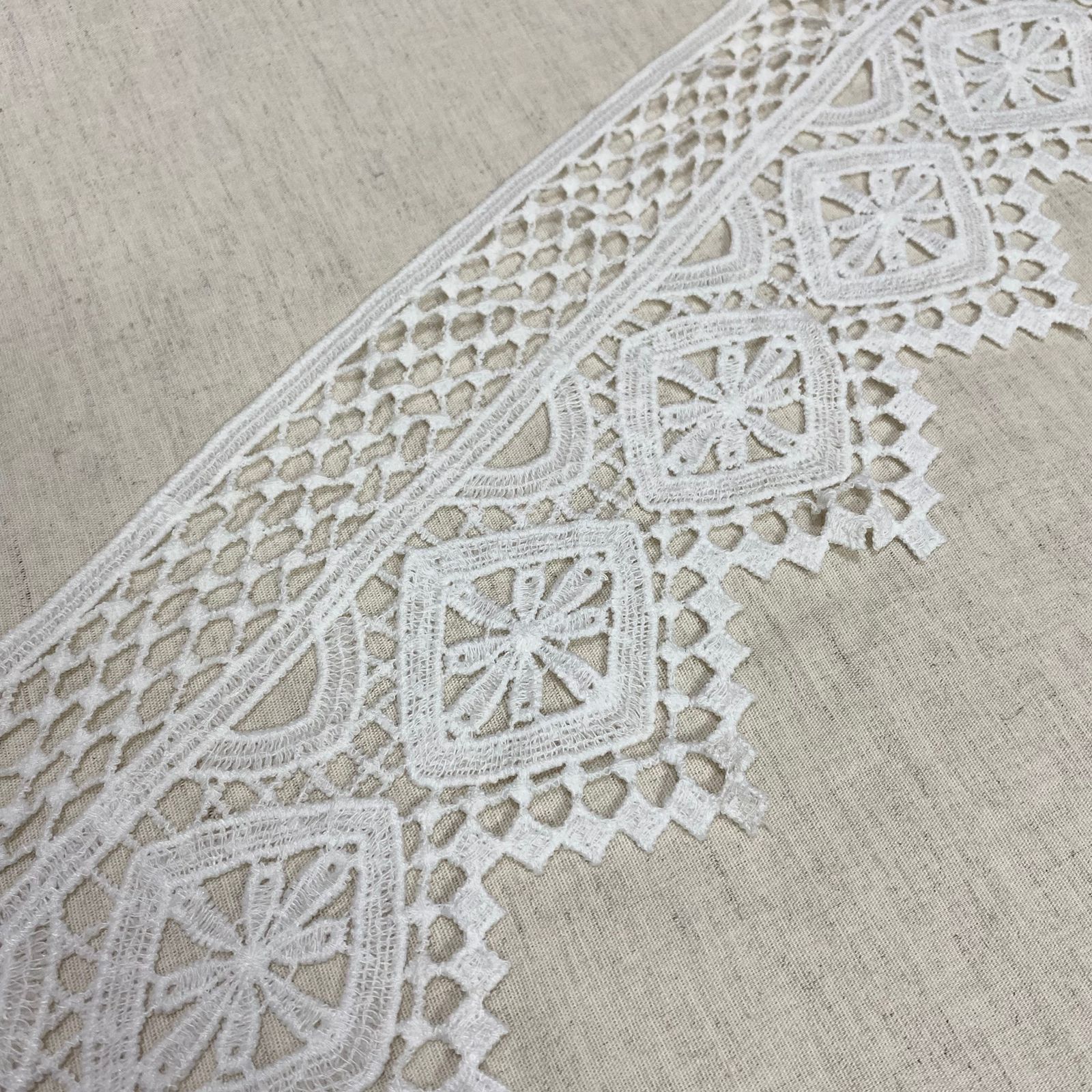 Renda Barra Branca Crussh 3246