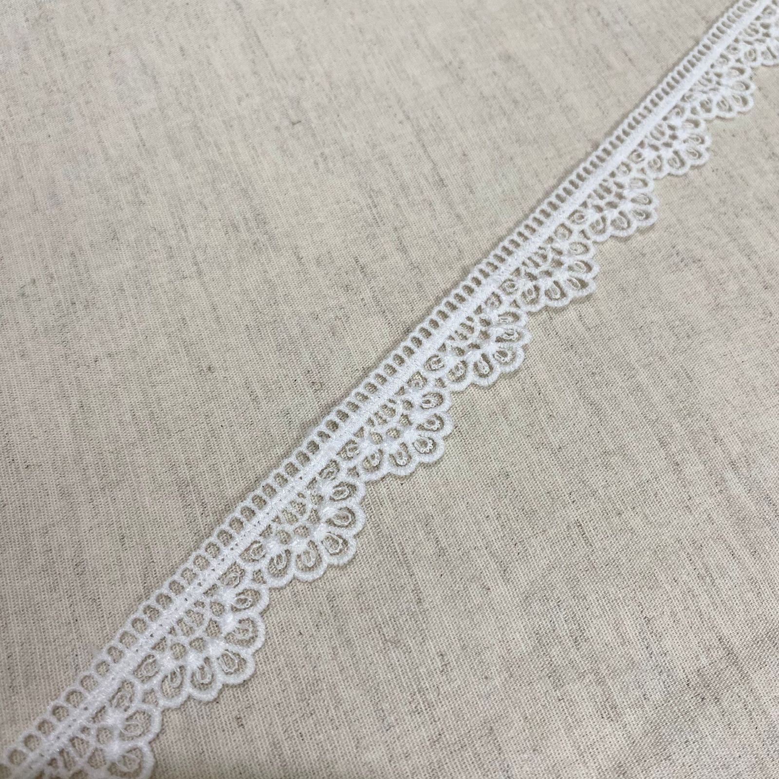 Renda Barra Branca Crussh 7028