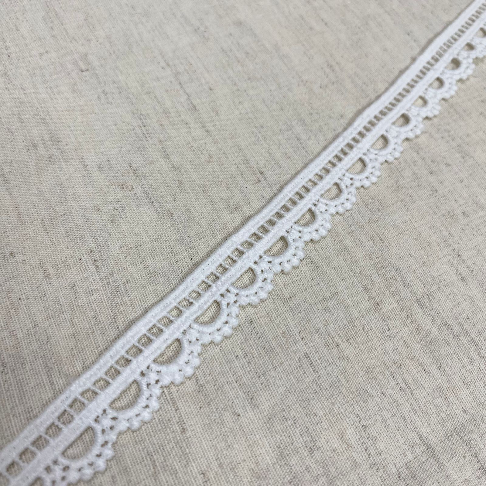 Renda Barra Branca Crussh 7038