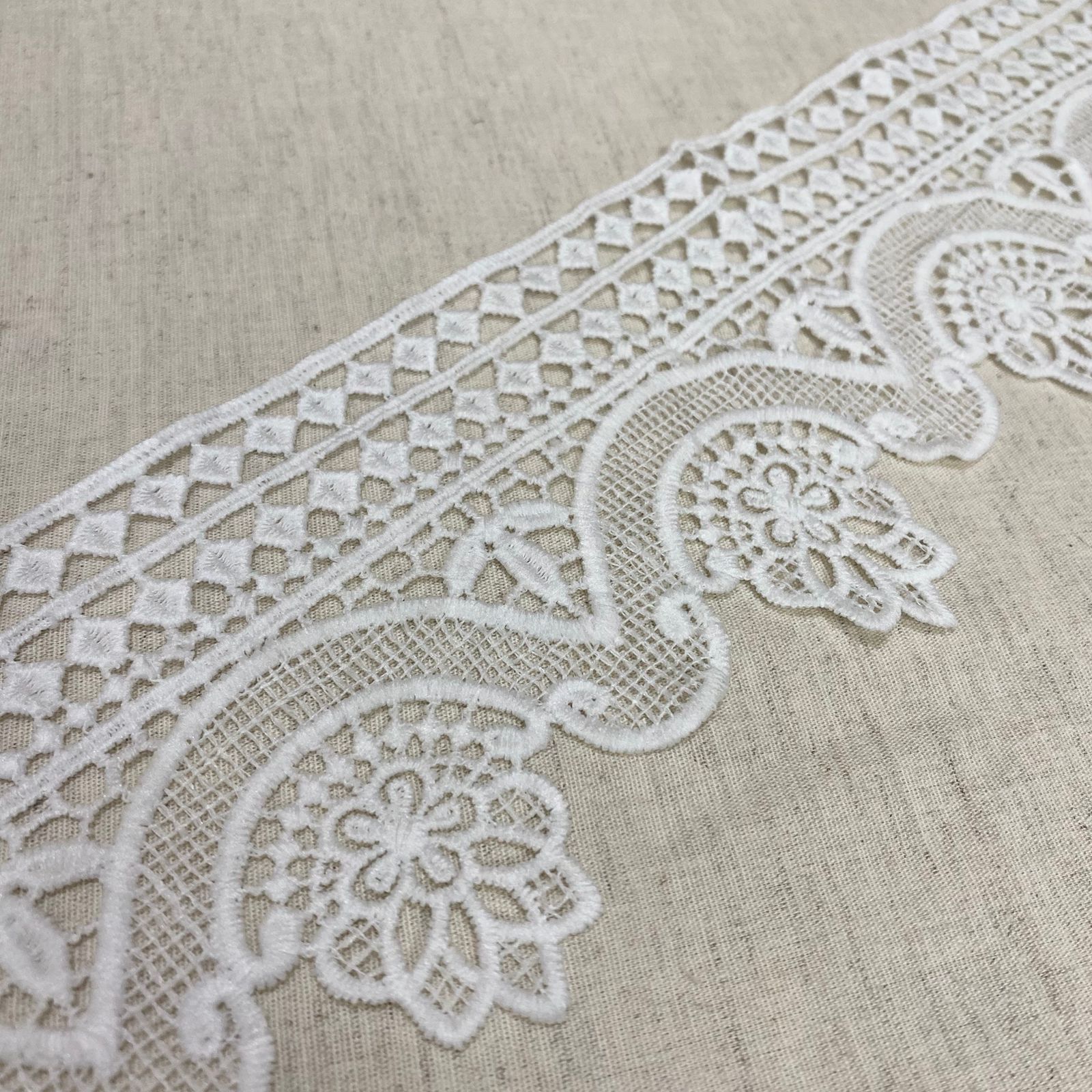 Renda Barra Branca Crussh 7450