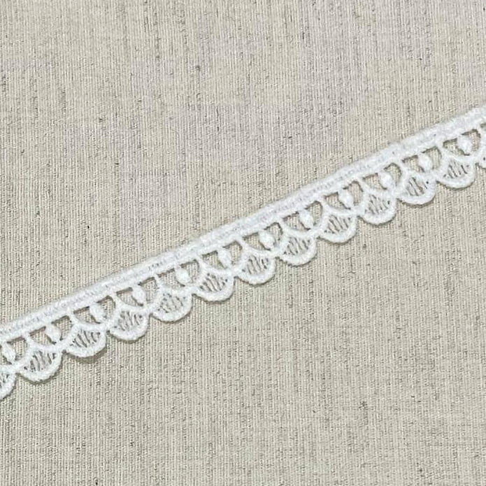 Renda Barra Branca Crussh 7266
