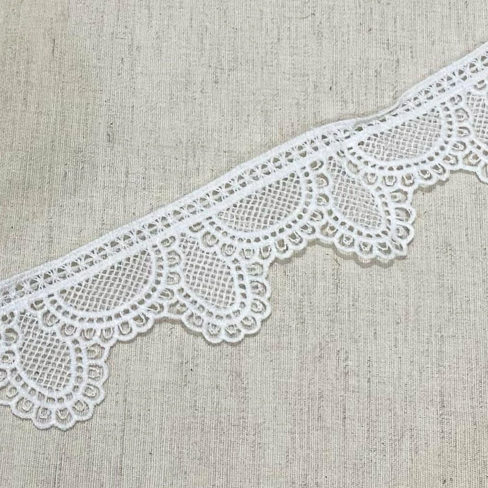 Renda Barra Branca Crussh 7271