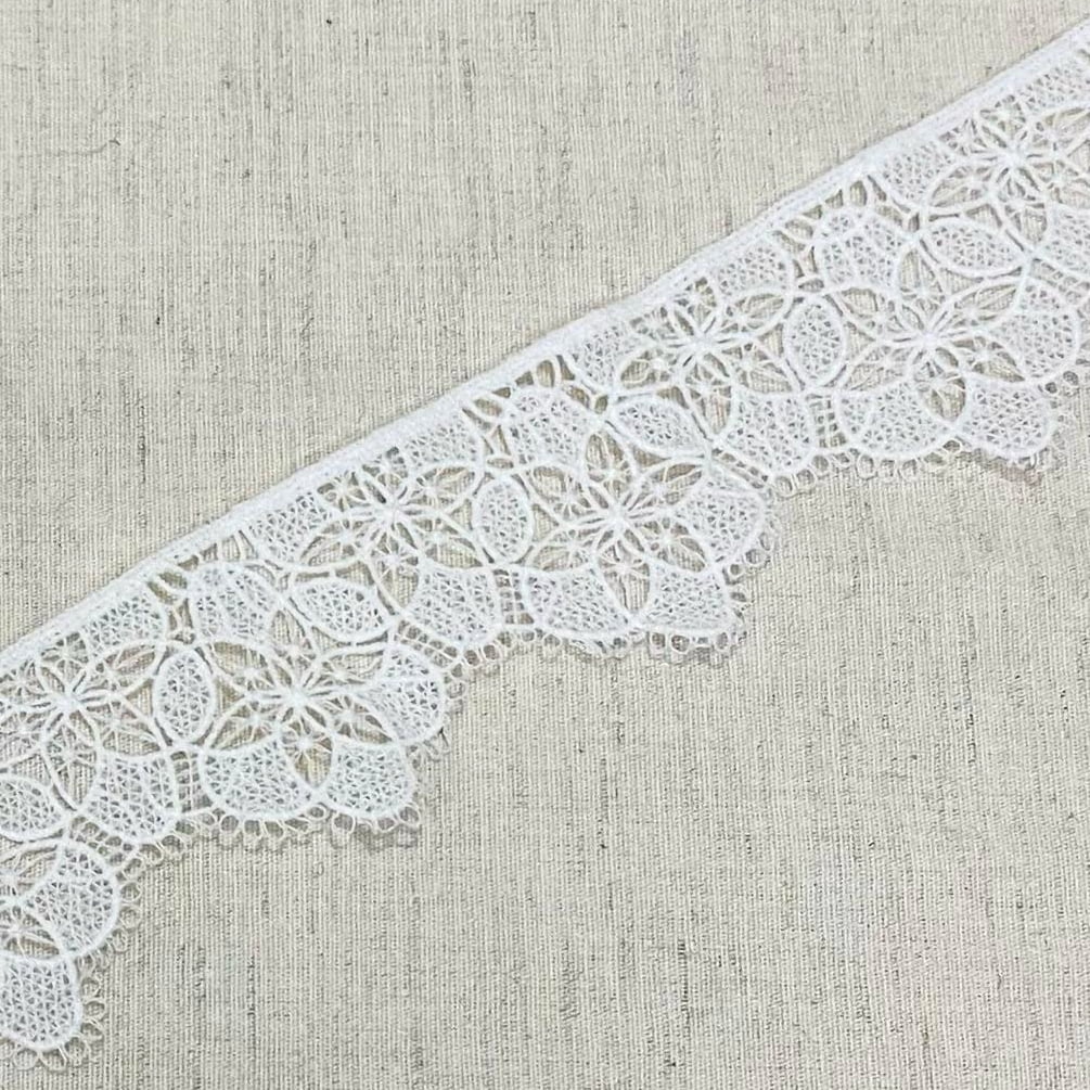 Renda Barra Branca Crussh 7303