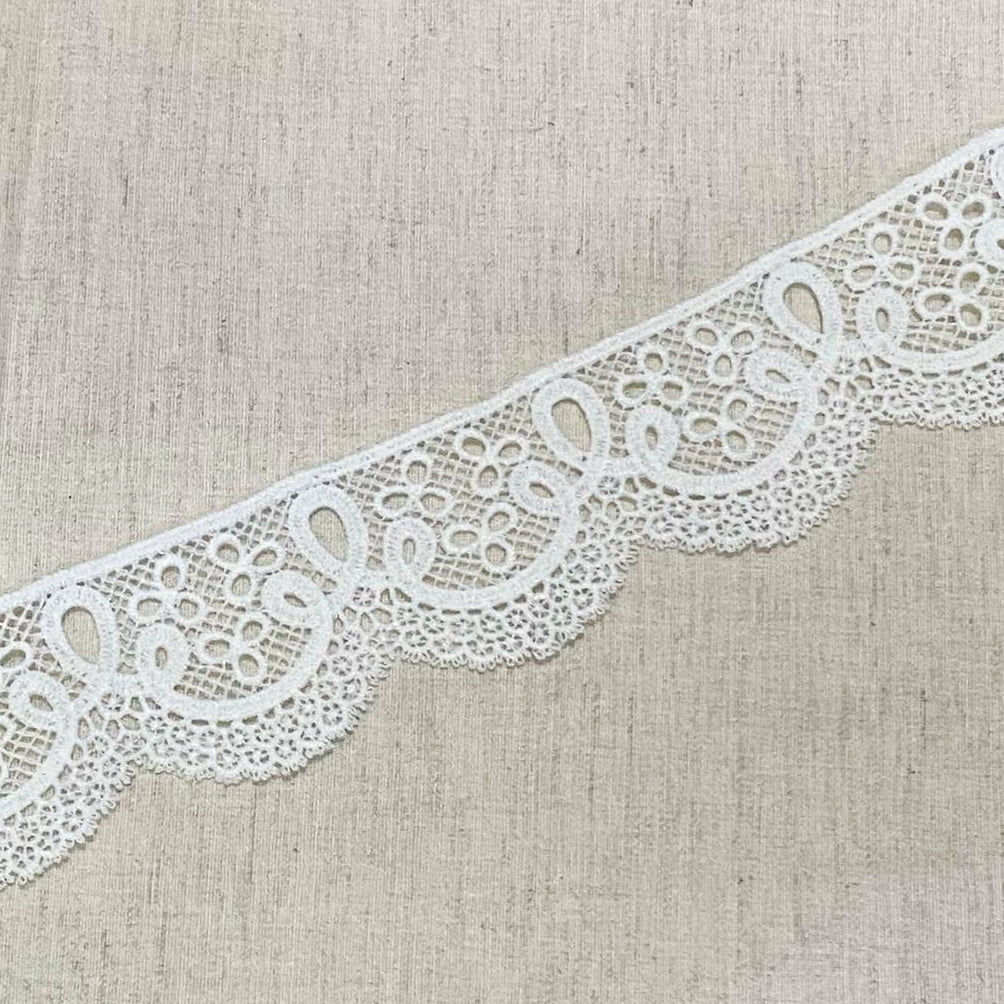 Renda Barra Branca Crussh 7574