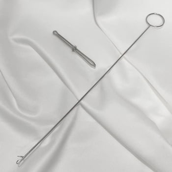 Kit Passador de Elástico ou Fita e Virador de Rolete