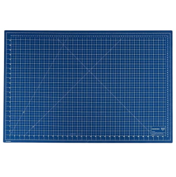 Base de Corte Dupla Face Azul Lanmax A1 90x60