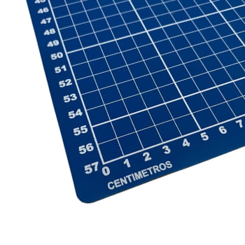 Base de Corte Dupla Face Azul Lanmax A1 90x60