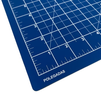 Base de Corte Dupla Face Azul Lanmax A1 90x60