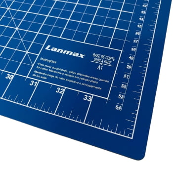 Base de Corte Dupla Face Azul Lanmax A1 90x60