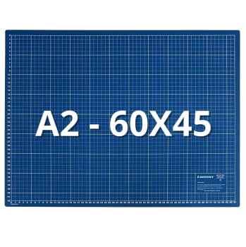 Base de Corte Dupla Face Azul Lanmax A2 60x45