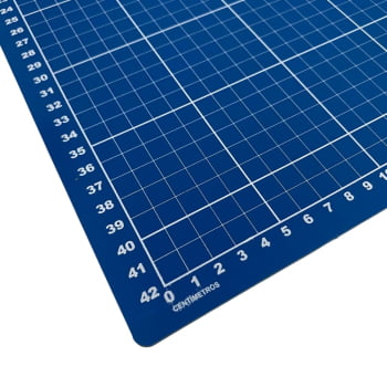 Base de Corte Dupla Face Azul Lanmax A2 60x45