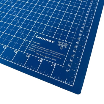 Base de Corte Dupla Face Azul Lanmax A2 60x45