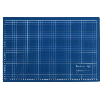Base de Corte Dupla Face Azul Lanmax A3 45x30