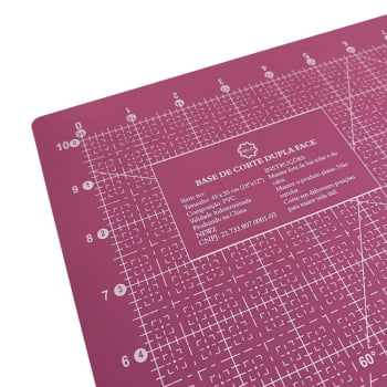 Base de Corte Dupla Face Rosa Newz A3 45x30