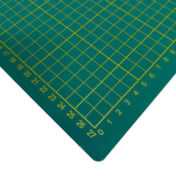 Base de Corte Dupla Face Verde Lanmax A3 45x30
