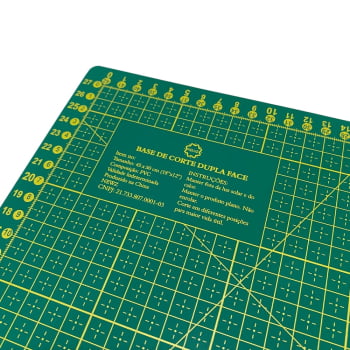 Base de Corte Dupla Face Verde Newz A3 45x30