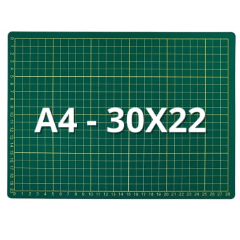 Base de Corte Dupla Face Verde Newz A4 30x22