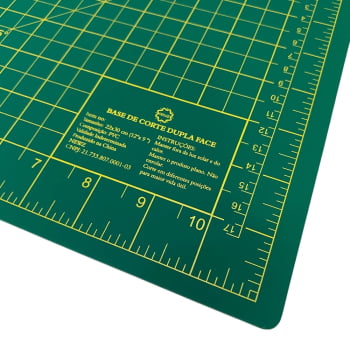 Base de Corte Dupla Face Verde Newz A4 30x22