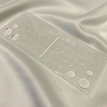 Regua Gabarito de Olhos para Boneca