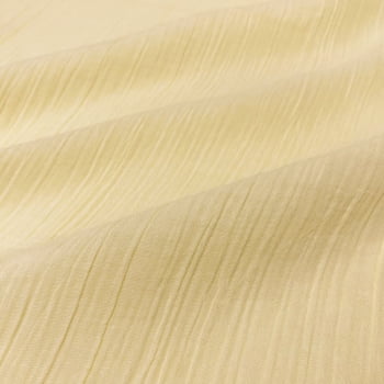 Tecido Algodão Cotton Plissado Amarelo Tecido Algodão Cotton Plissado Amarelo
