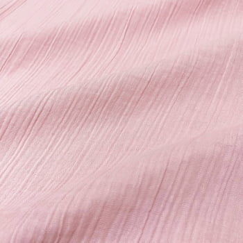 Tecido Algodão Cotton Plissado Rosa Tecido Algodão Cotton Plissado Rosa