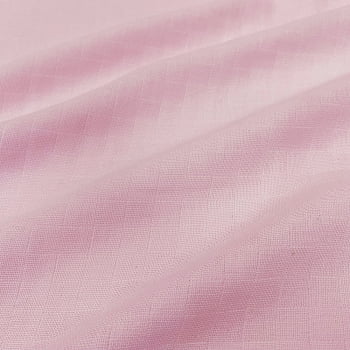 Tecido Fralda Quadriculada Lisa Rosa Premium - 175g/m2