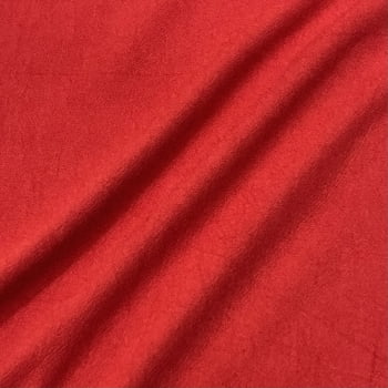Tecido Sacaria Pano de Prato Por Metro Vermelho Pé de Galinha 