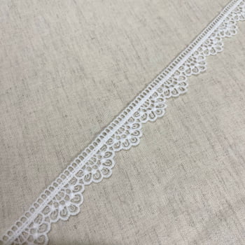 Renda Barra Branca Crussh 7028