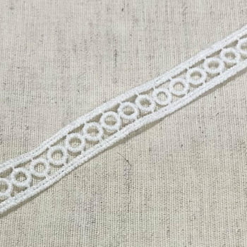 Renda Entremeio Branca Crussh 6893