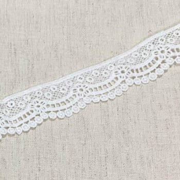 Renda Barra Branca Crussh 7305