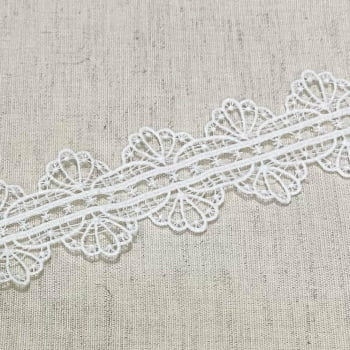 Renda Entremeio Branca Crussh 7564