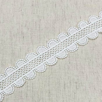 Renda Entremeio Branca Crussh 7572