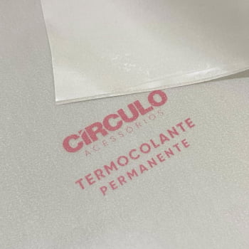 Papel Termocolante Definitivo Permanente Circulo por Metro