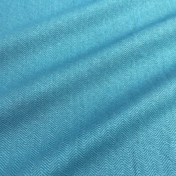Tecido Tricoline Mini Chevron Azul Tom Sobre Tom (Basics & Colors)