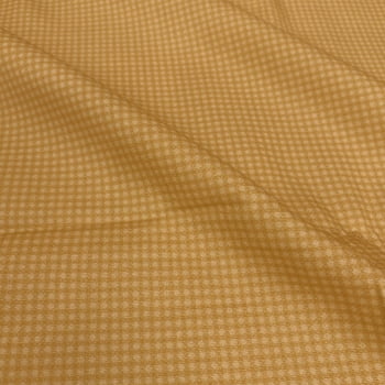 Tecido Tricoline Digital Micro Xadrez Amarelo Tecido Tricoline Digital Micro Xadrez Amarelo