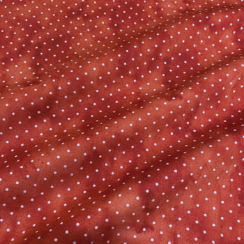 Tecido Tricoline Digital Natal Poa Vermelho Fumacinha Tecido Tricoline Digital Natal Poa Vermelho Fumacinha