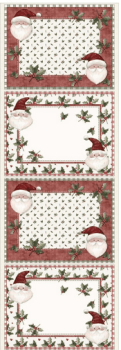 Tecido Tricoline Digital Painel Jogo Americano Natal dos Sonhos