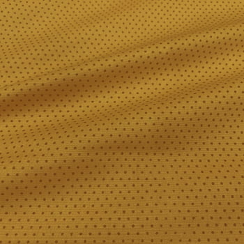 Tecido Tricoline Poa Micro Amarelo Mostarda Tom Sobre Tom (Basics & Colors) 