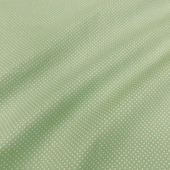 Tecido Tricoline Poa Micro Verde Menta