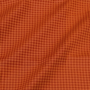 Tecido Tricoline Xadrez Laranja Vivo Tom Sobre Tom (Basics & Colors) Tecido Tricoline Xadrez Laranja Vivo Tom Sobre Tom (Basics & Colors)