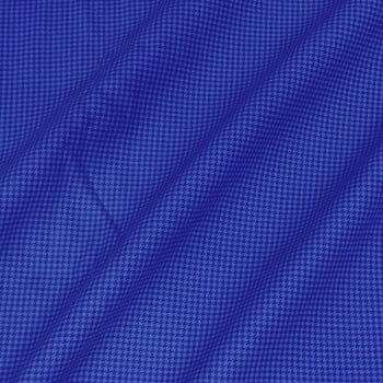Tecido Tricoline Pied de Poule Azul Cobalto Tom Sobre Tom (Basics & Colors) Tecido Tricoline Pied de Poule Azul Cobalto Tom Sobre Tom (Basics & Colors)