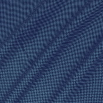Tecido Tricoline Pied de Poule Azul Safira Tom Sobre Tom (Basics & Colors) Tecido Tricoline Pied de Poule Azul Safira Tom Sobre Tom (Basics & Colors)